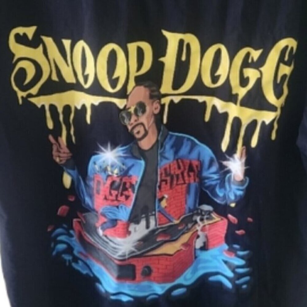 Dogg Supply Snoop Dog Black T-Shirt Brand New No Tags — image 2 of 4
